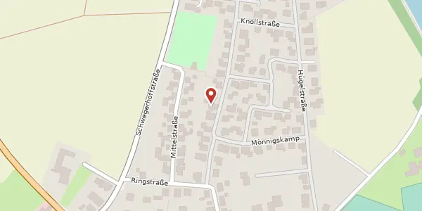 Karte der Umgebung von Knollstr. 42, 49179 Ostercappeln