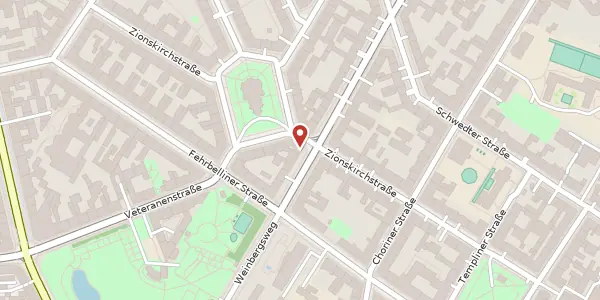Karte der Umgebung von Kastanienallee 50, 10119 Berlin