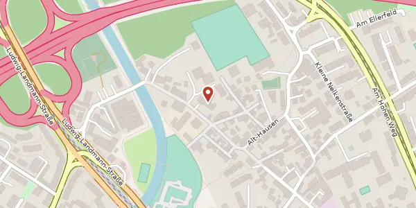 Karte der Umgebung von Hausener Obergasse 19, 60488 Frankfurt