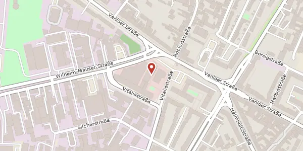 Karte der Umgebung von Venloer Str. 601-603, 50827 Köln