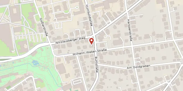 Karte der Umgebung von Bühlstraße 21, 37073 Göttingen
