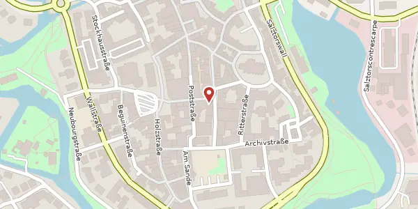 Karte der Umgebung von Große Schmiedestraße 9, 21682 Stade