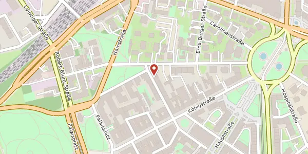 Karte der Umgebung von Nieritzstraße 14, 01097 Dresden