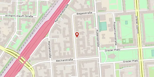Karte der Umgebung von Cranachstraße 58, 12157 Berlin