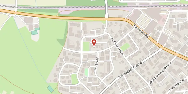 Karte der Umgebung von Champagnolestraße 22, 78244 Gottmadingen