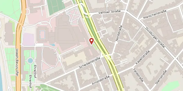 Karte der Umgebung von Fischerstr. 2, 40477 Düsseldorf