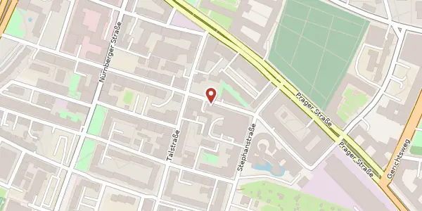 Karte der Umgebung von Goldschmidtstraße 28A, 04103 Leipzig