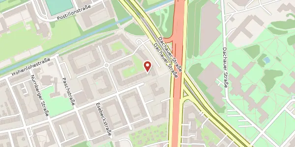 Karte der Umgebung von Klugstr. 129, 80637 München