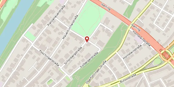 Karte der Umgebung von Schönbergstr. 12, 81679 München