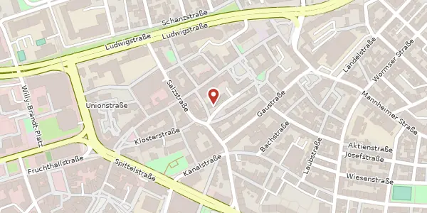 Karte der Umgebung von Epplergasse 3, 67657 Kaiserslautern