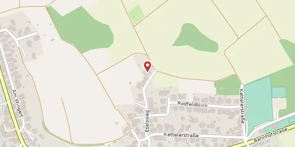Karte der Umgebung von Eselsweg 21, 63579 Freigericht
