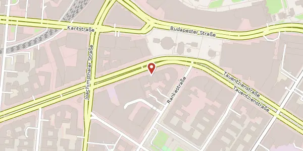 Karte der Umgebung von Kurfürstendamm 235, 10719 Berlin