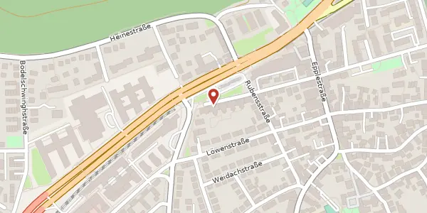 Karte der Umgebung von Felix-Dahn-Straße 4, 70597 Stuttgart