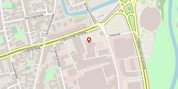 Karte der Umgebung von Frankfurter Straße 2, 38122 Braunschweig