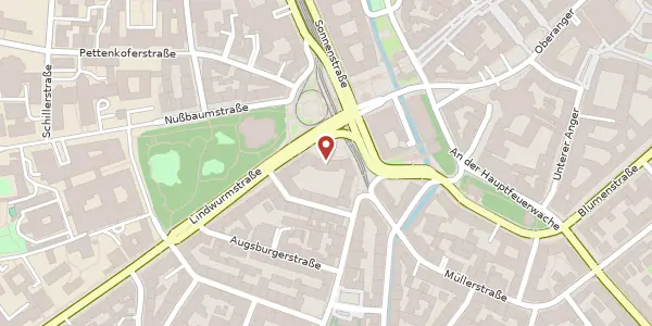 Karte der Umgebung von Sendlinger-Tor-Platz 6, 80336 München