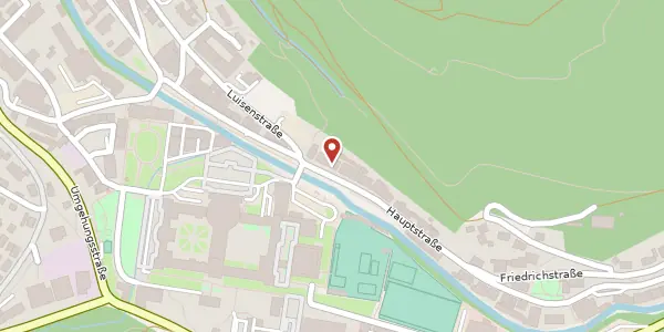 Karte der Umgebung von Hauptstraße 33, 79837 St. Blasien