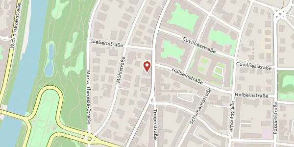 Karte der Umgebung von Ismaninger Str. 63, 81675 München