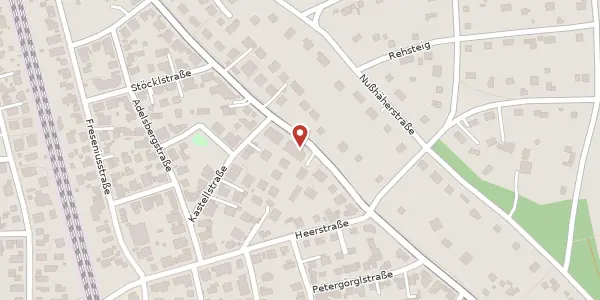 Karte der Umgebung von Menzinger Str. 125, 80997 München