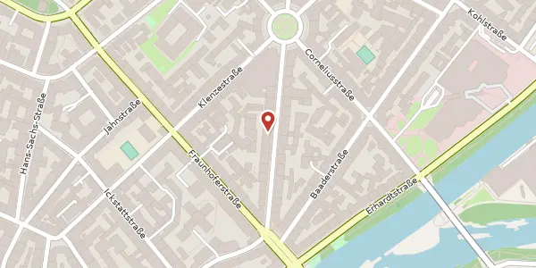Karte der Umgebung von Reichenbachstr. 26, 80469 München