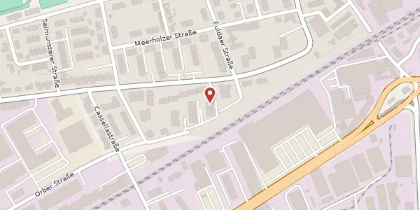 Karte der Umgebung von Orber Str. 5 f, 60386 Frankfurt