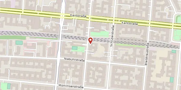 Karte der Umgebung von Wielandstraße 41, 10629 Berlin