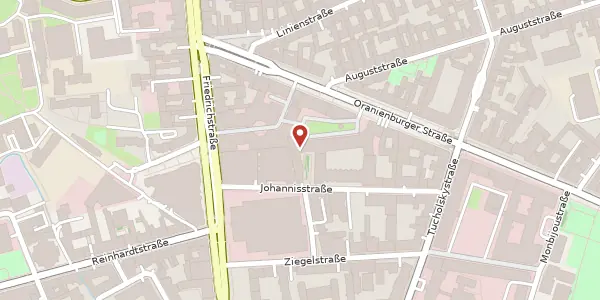 Karte der Umgebung von Johannisplatz 3, 10117 Berlin