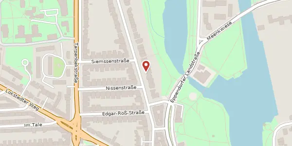 Karte der Umgebung von Erikastraße 128, 20251 Hamburg