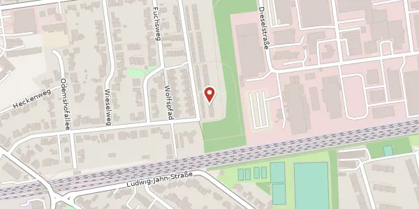 Karte der Umgebung von Vinzenzallee 34, 50859 Köln