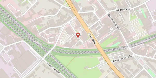 Karte der Umgebung von Bensheimer Str. 14, 40229 Düsseldorf