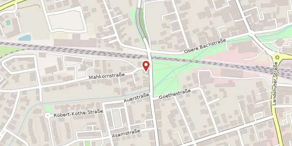 Karte der Umgebung von Mahkornstr. 1, 94315 Straubing