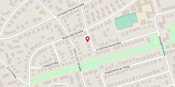 Karte der Umgebung von Krottnaurerstraße 44, 14129 Berlin