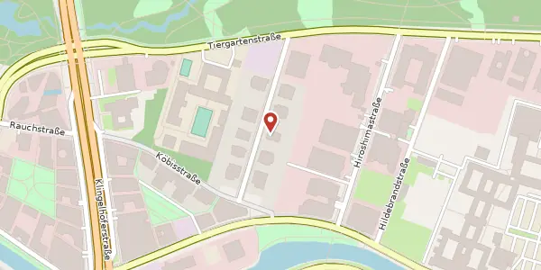 Karte der Umgebung von Clara-Wieck-Straße 7, 10785 Berlin
