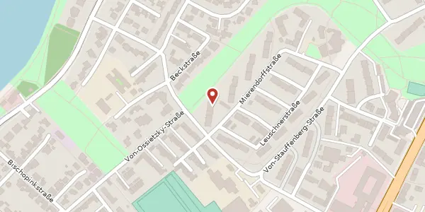 Karte der Umgebung von Mierendorffstr. 30, 48151 Münster