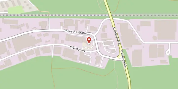 Karte der Umgebung von Kißlingweg 69, 75417 Mühlacker