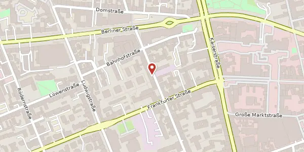 Karte der Umgebung von Luisenstr. 78, 63067 Offenbach