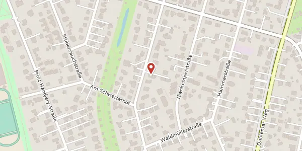 Karte der Umgebung von Jänickestraße 72, 14167 Berlin
