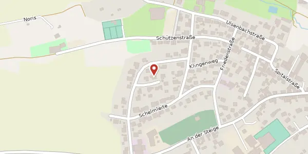 Karte der Umgebung von Badstr. 16, 91452 Wilhermsdorf