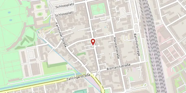 Karte der Umgebung von Friedrichstraße 36, 68723 Schwetzingen