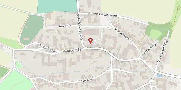 Karte der Umgebung von Hauptstr. 29, 39343 Nordgermersleben