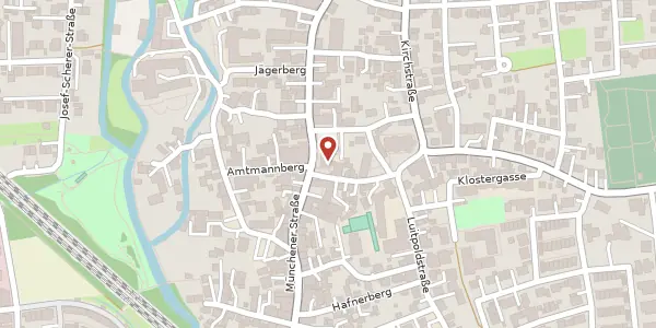 Karte der Umgebung von Marktplatz 4, 86415 Mering