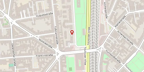 Karte der Umgebung von Marc-Chagall-Str. 16, 40477 Düsseldorf