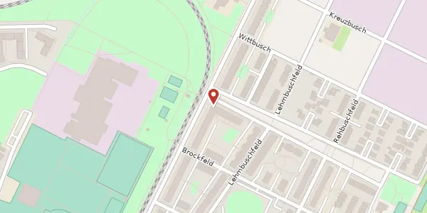 Karte der Umgebung von Feldbuschwende 2, 30539 Hannover