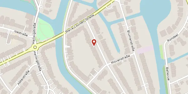 Karte der Umgebung von Agnesstraße 45, 22301 Hamburg