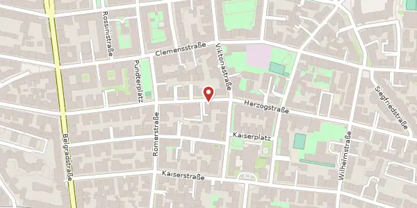Karte der Umgebung von Herzogstr. 41, 80803 München