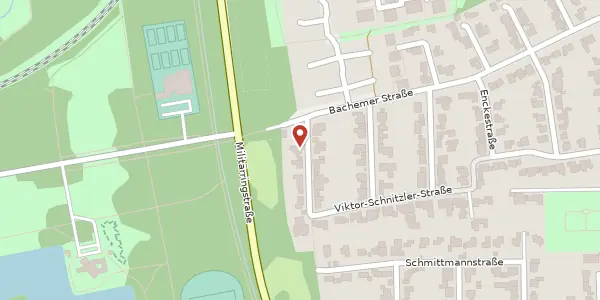 Karte der Umgebung von Peter-Berchem-Str. 4, 50935 Köln