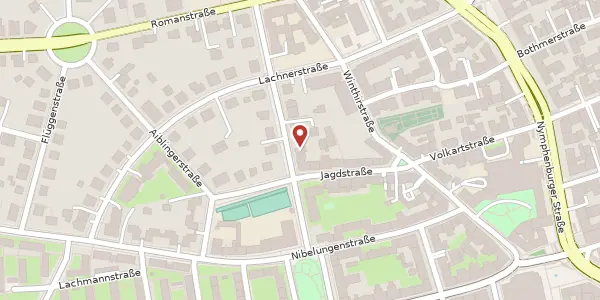 Karte der Umgebung von Renatastr. 52, 80639 München