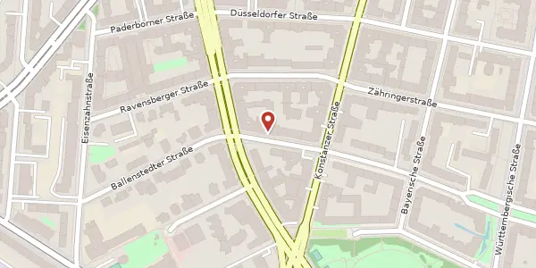 Karte der Umgebung von Wittelsbacherstraße 18, 10707 Berlin