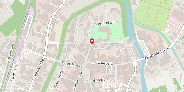 Karte der Umgebung von Kirchstr. 8, 27793 Wildeshausen