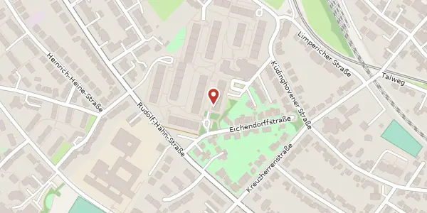 Karte der Umgebung von Eichendorffstr. 25, 53227 Bonn