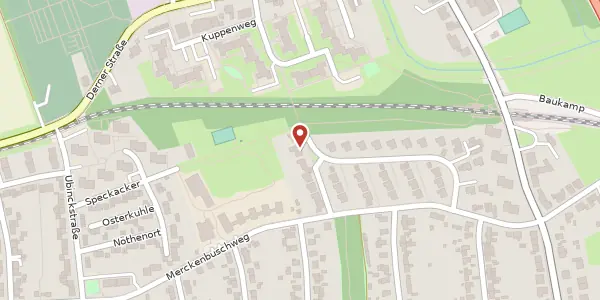 Karte der Umgebung von Johannes-Menne-Weg 34, 44329 Dortmund